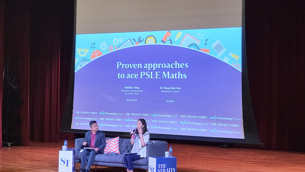 Dr. Yeap with moderator Amelia teng